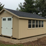 12x20 Quaker with custom 5 mulled windows